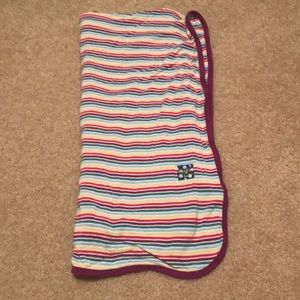 Kickee pants receiving blanket